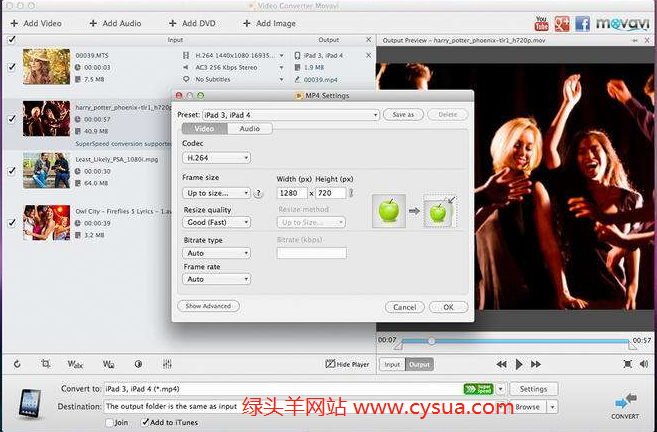 Movavi Video Converter for Mac v21.0.0 MacOS视频格式转换软件中文直装版