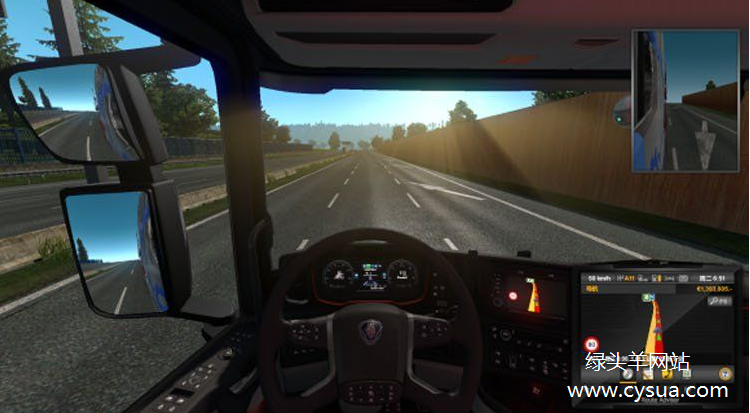 《欧洲卡车：遨游中国2》模拟赛车单机游戏[全国真实地图+林志玲导航语音+海量中国元素Mod][20.8G][天翼+百度网盘下载]