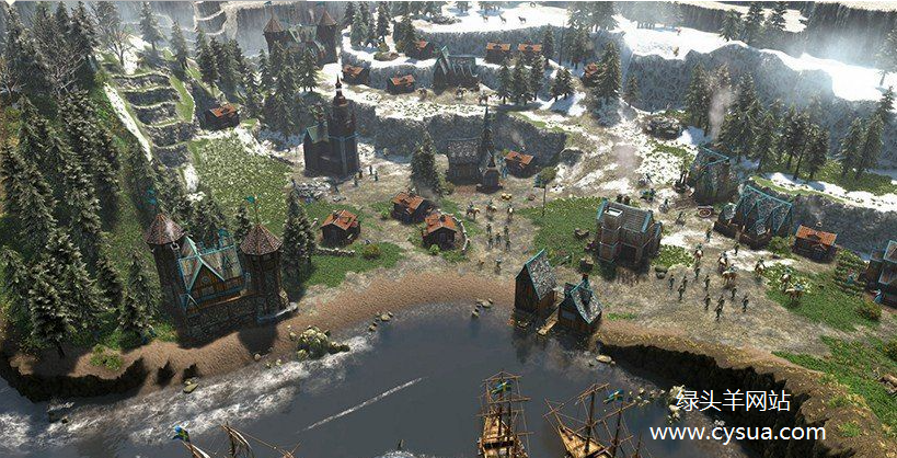 《帝国时代3：决定版（Age of Empires III: Definitive Edition）》简体中文绿色版[30.1G][百度网盘下载]